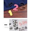 Large Number Cookie Biscuit Cutters Set 3 Inches, 9 Piece Stainless Steel Numbers Cutter Set Tools for Kitchen,Baking