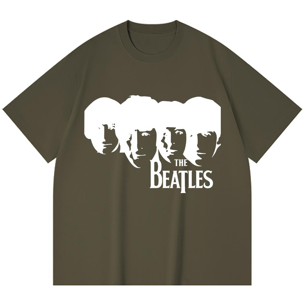 230 Gsm 100% Cotton Heavy Metal T-Shirt Rock Band Popular Music Print Unisex Heavy Cotton T Shirt