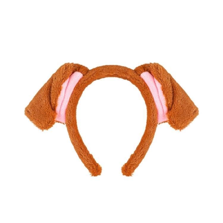 Adorkable Headband Cartoon Puppy Hair Hoop Eye-catching Headpiece Headwear for Halloween Cosplay Role Play