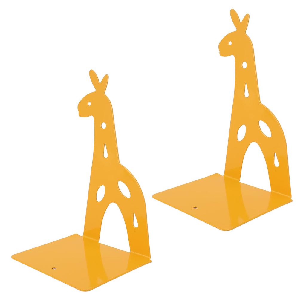 Metall-Buchstütze Stahl Cartoon Tierförmig Rutschfest Multifunktional Buchstütze für DVD CD Schränke