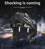 GXT Men's Motorcycle Full Coverage Flip-Up Helmet with Double Lens - DOT Approved