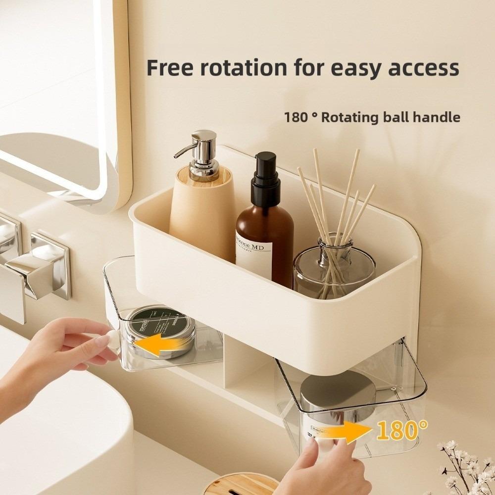 Large Capacity Wall Mounted Storage Box Multifunctional Desktop Storage Box  Home Organization