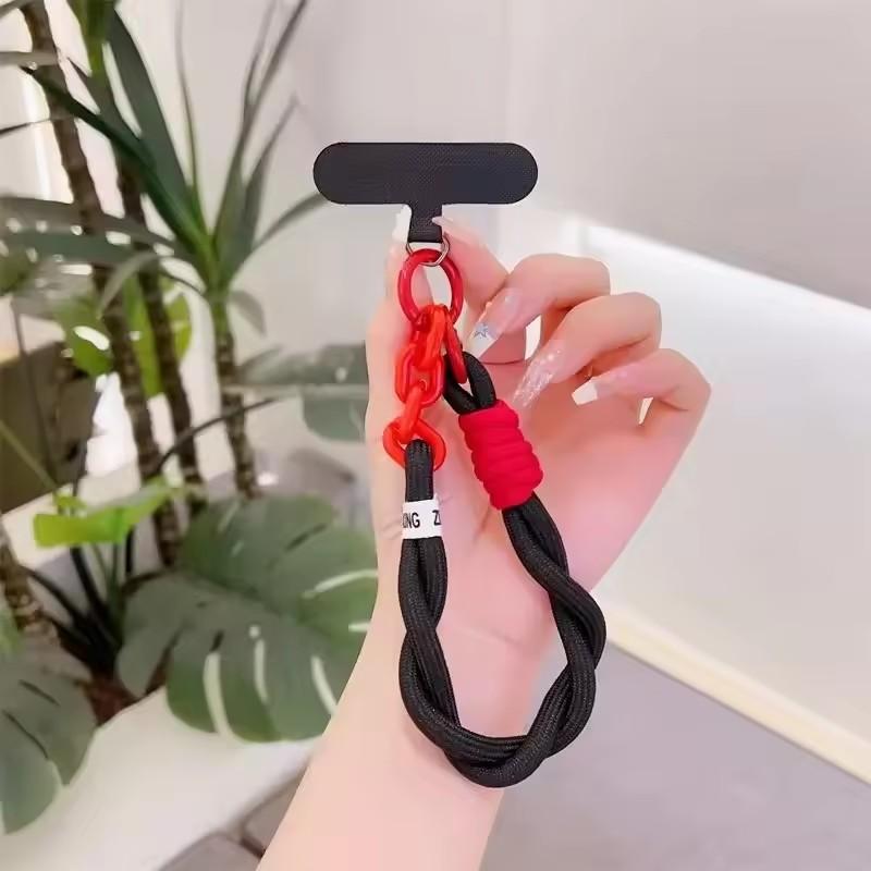

Cellphone Straps Hanging Cord Mobile Phone Lanyard Short Wrist Strap Charm Anti-lost Chain for Women Keychain