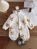 Autumn/Winter Plush Thickened Korean Style Kids Homewear Set - Warm Boys & Girls Clothing