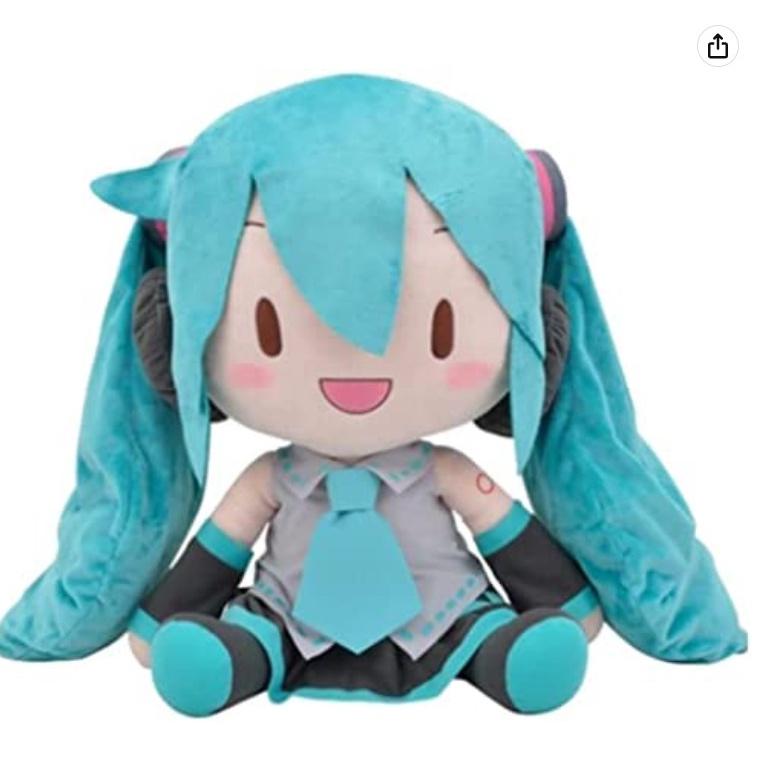 Nákup na omezenou dobu Bowknot Hatsune fufu Miku Preciality Plyšový polštářek pro panenky