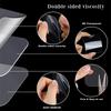 Multifunctional Double Sided Adhesive Tape Transparent Strong Adhesive Waterproof Removable Reusable Nano Adhesive Mounting Tape