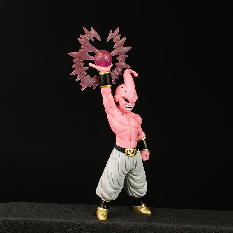 Figurka Dragon Ball 20cm Kreskówka anime Lalka zabawka Majin Buu Ozdoba ozdoba na stół