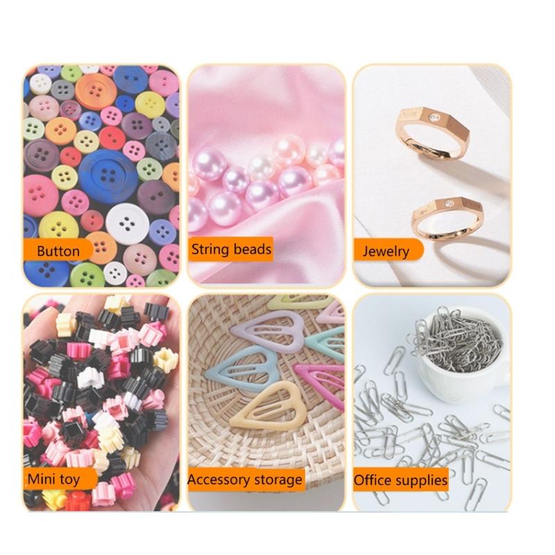 High Capacity Cord Management Systems 42 Spool Plastic Organizers Box for Electronics and Cables