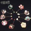 Jujutsu Kaisen Gojo Satoru Ryomen Sukuna Cosplay Broche Mærke Rekvisit Anime Kæde Metal Mand Kvinde Pin Rekvisitter Tegneserie Tilbehør