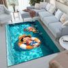 Starring the Japanese cartoon ONE PIECE Monkey D. Luffy carpet is suitable for living room and bedroom doormats office balcony decorative carpet V21