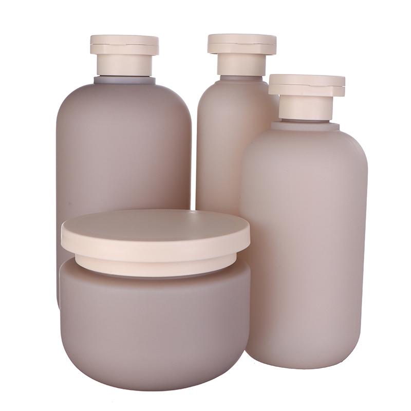 Green Grey Refillable Bottle Filp Lid Empty Plastic Hand Sanitizer Shampoo Lotion Bottles Cosmetic Cream Jars Travel Essentials