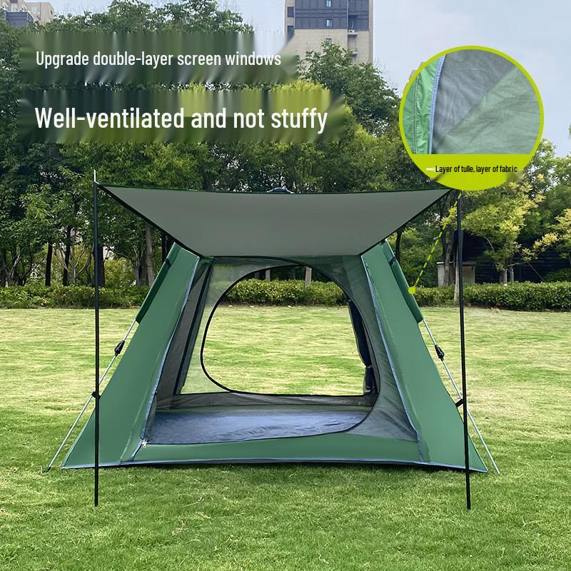 ZISIZ 3-4 Person Camping Tent