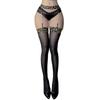 8D Leopard Print Shiny Silk Stockings with Horse Oil, Chain Garter, and Black Silk – Long, Sexy, and Erotic.