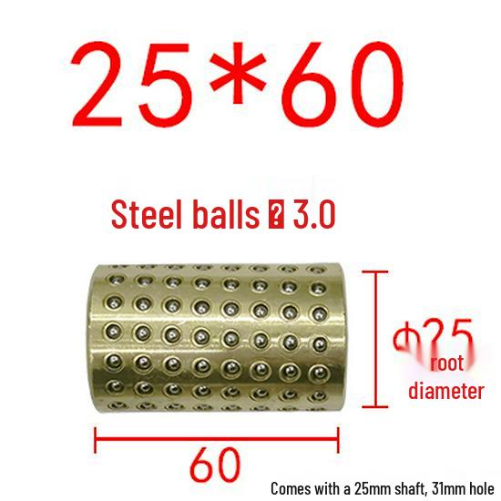 Golden Copper Ball Bearing Cage Mold Guide Bush Holder
