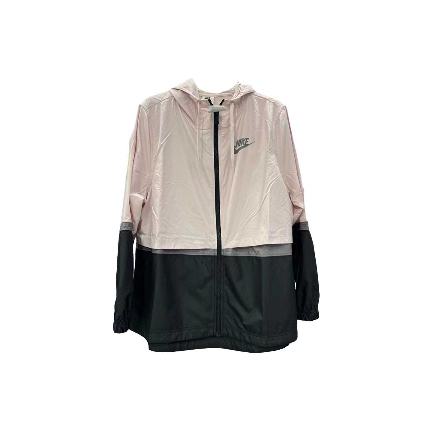 

Nike Lightweight Windbreaker Hooded Jacket Women Jackets Pink DQ3353-576 S