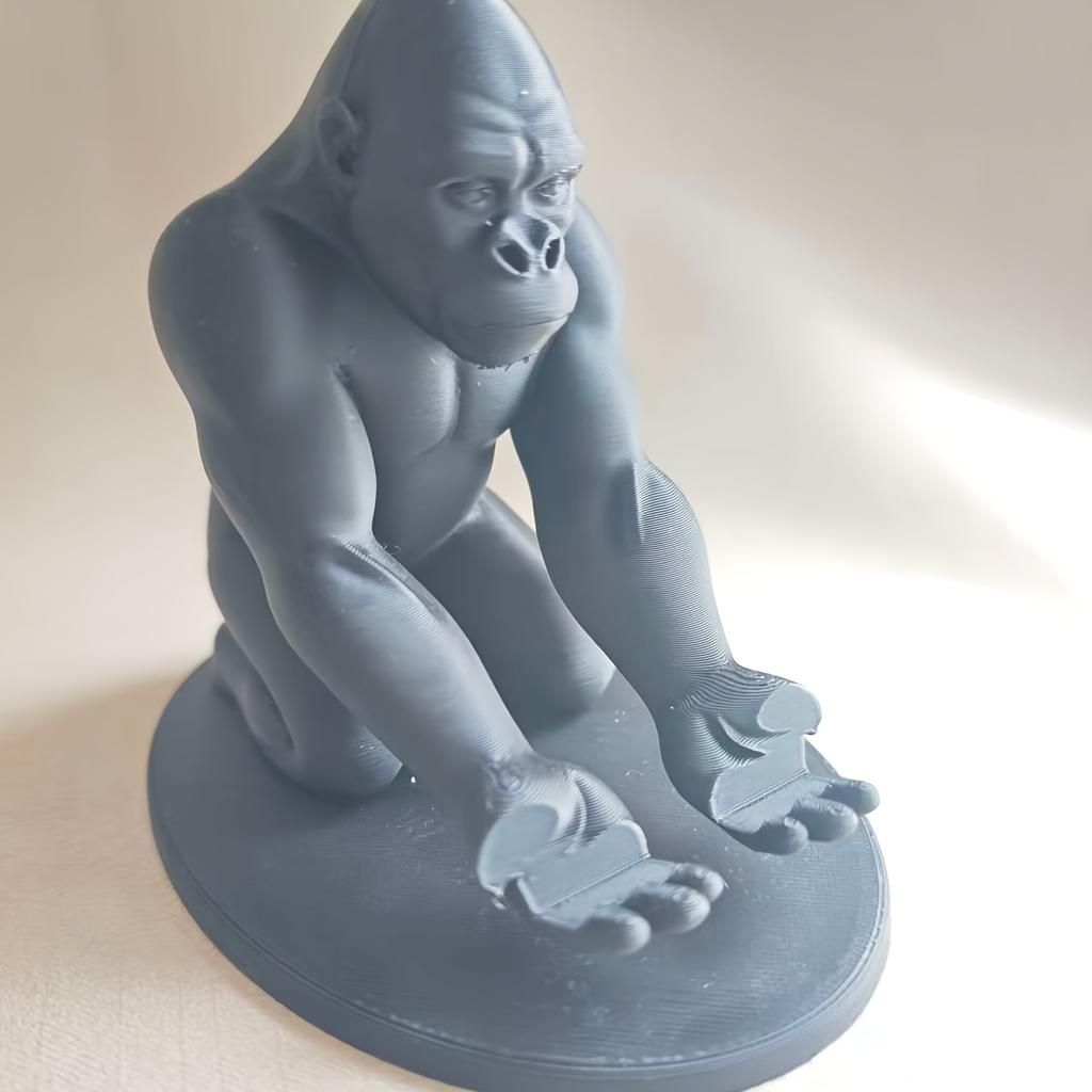 A Chimpanzee Statue Phone Holder Pen Holder Pen Pot Office Desk Preferred