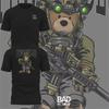 Men‘s T Shirt Outdoor Sports Tactical T-Shirt Men Oversized Breathable O-Neck Cotton Short Sleeve Tops Street Tee Clothing Casual Tees