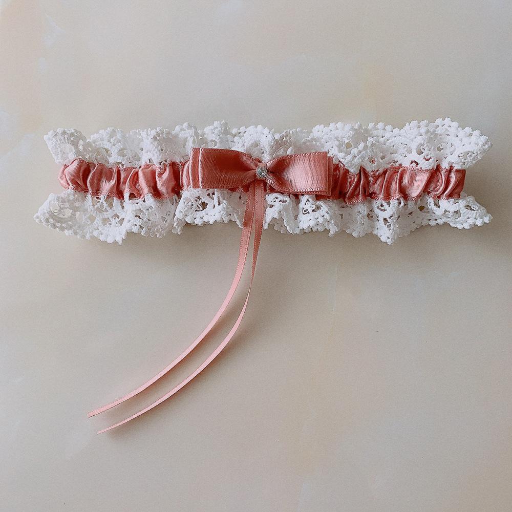 Kasure Hurtownia Kobiety Dziewczyna Księżniczka Cosplay Wesele Impreza Ślubna Koronka Kwiatowy Niebieski Noga Pierścień Pętla Pończocha Pas Do Pończoch