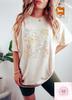 Vintage Comfort Shark Boho Shirt Marine Biologist Gift Ocean Lover Tee Cotton Short Sleeve Unisex Y2K Casual Shirt Streetwear