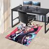 1pc Anime Cartoon Design Jujutsu Kaisen Chair Mat - Non-Slip Carpet for Office, Home Decor, Living Room, Bedroom, Game Room - Perfect Gift for Anime L