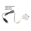 USB To LR14 C Battery Eliminators Replace Kit 5V To 6V Power Supply Converters 4 LR14 C Connect Cable