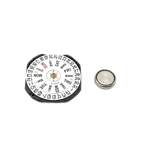 

Double Calendar Window Movement with Battery for Seiko 7N43A/V343/V348/V743/Y143 3 Quartz Movement