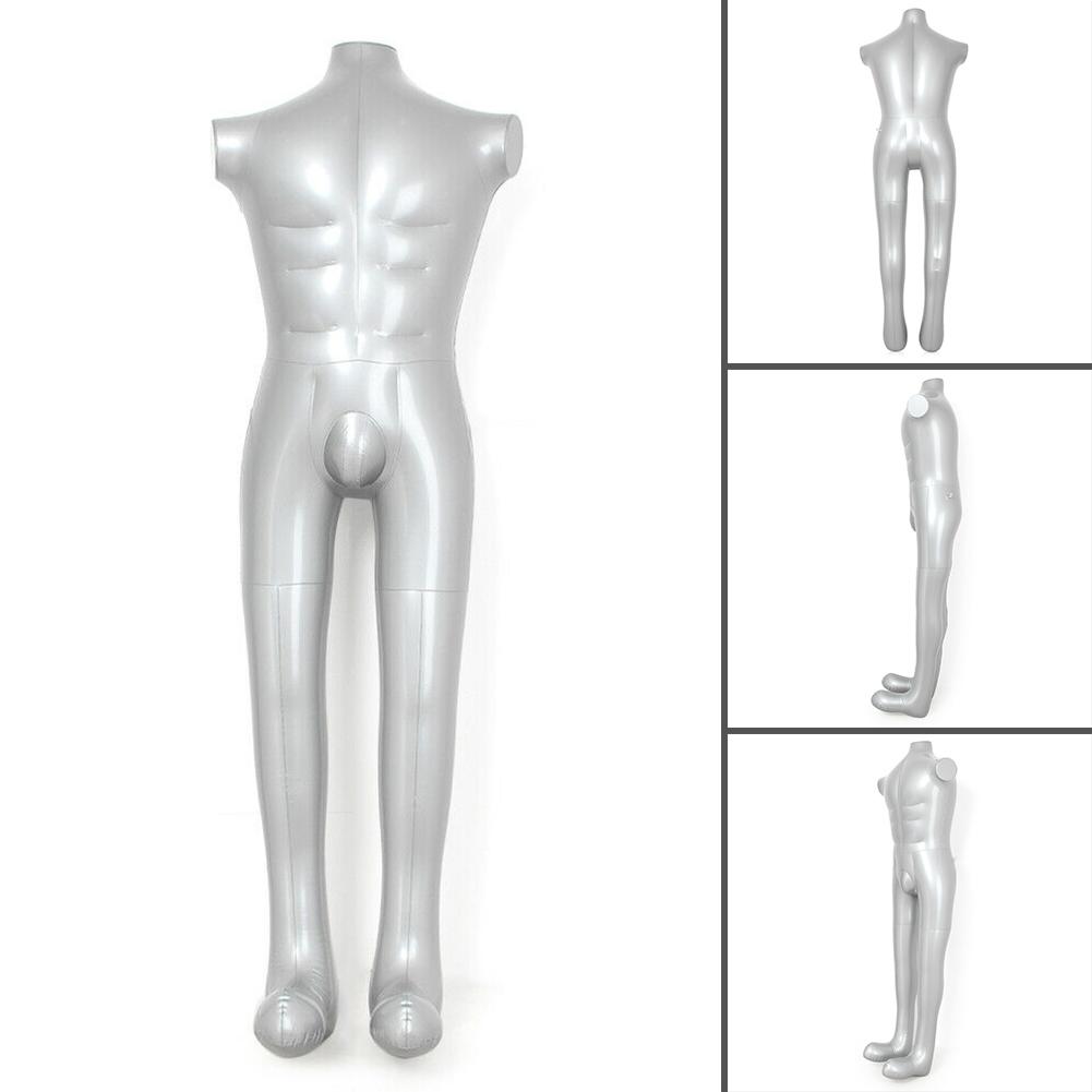 Armless Male Inflatable Display Model Torso Designed for Retail Clothing Displays and Exhibition Presentations