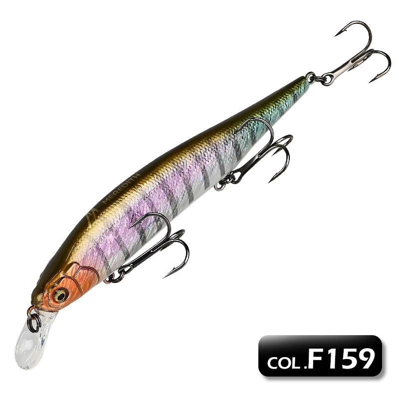 MEREDITH ITO Suspending Minnow 115mm 14.9g 1.8-2m Depth Treble Hooks Pike Bass ITO