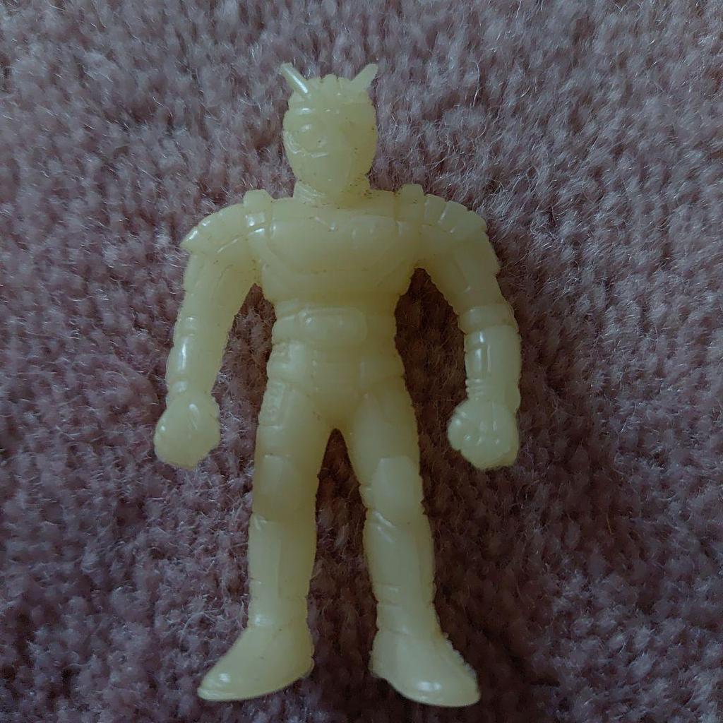 [USED] Kamen Rider Black RX Eraser Robo Rider Meiji Chocolate Snack