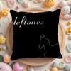Band D-Deftones Cushion Cover Summer Coolness Linen Fabric Double-Sided Printing Pillow Case Sofa Home Decor Gift