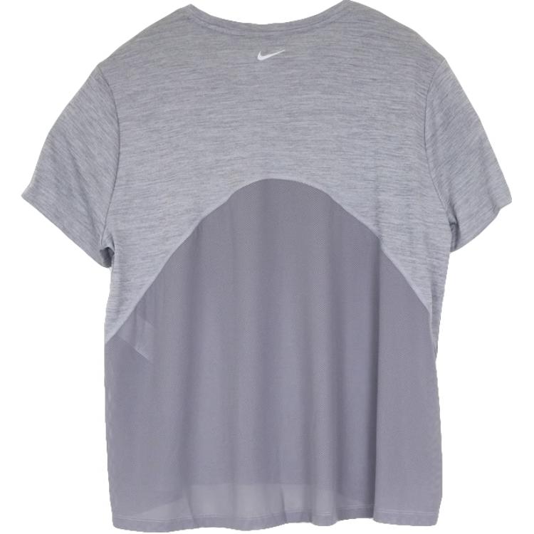 Nike T Shirts Men's Gray Crew Neck Moderate AV7922-056