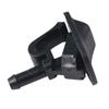 Scheibenwaschdüse Strahlreiniger Sprüher Schwarzer Kunststoff 55156728AB Passend für Jeep Wrangler TJ JK 2002 2003 2004 2005 2006