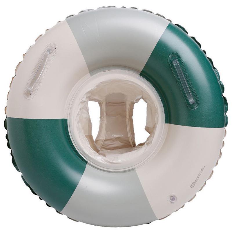 Children's Inflatable Little Rabbit Swim Ring with Double Airbag and Thickened Float Sleeves