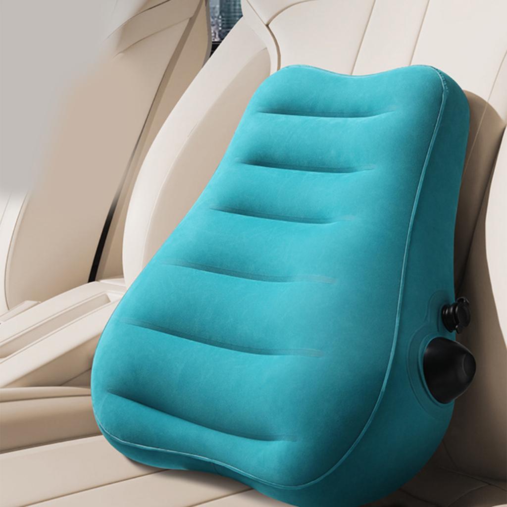 Lightweight Pressurized Air Cushions Inflatable Lumbar Pillow Support Perfect for Frequent Travelers Office Workers