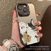 Cute Cat Applies To Apple 15 Colored Silver iPhone14Pro Creative 11promax Matte 16 Protective Case 17