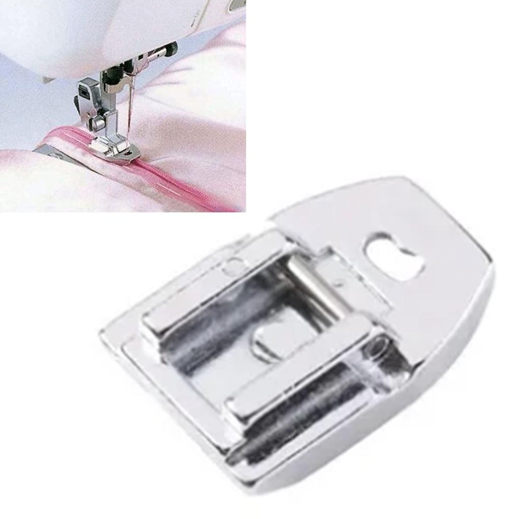 Invisible Zipper Foot Universal Stainless Steel Sewing Presser Foot for Household Sewing Machine