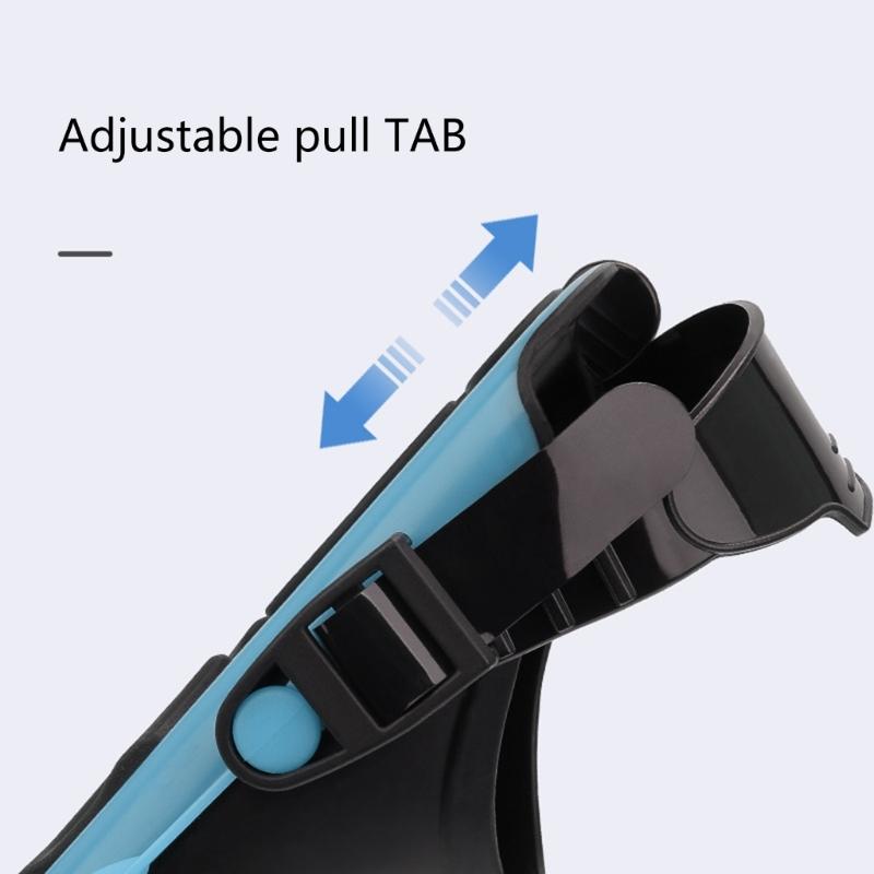 Snorkel Fins Unisex Swim Fins Diving Equipment Swimming Flippers Adjustable Swimming Fins