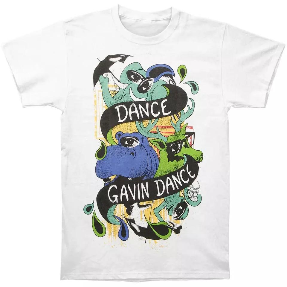 New Dance Gavin Dance Band Gift For Fan All Size S to 5XL White Tshirt Unisex T-Shirt XXL