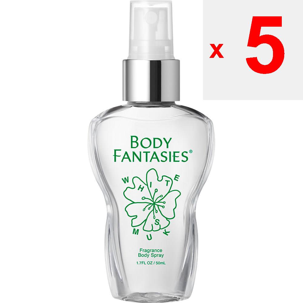 Fitz Corporation Body Fantasy Body Spray White Musk 50ml Other (check Locks, Tongue Cleaners, Etc.) Body Care Spray 1-2 Pumps On Neck, Wrists, Ankles,
