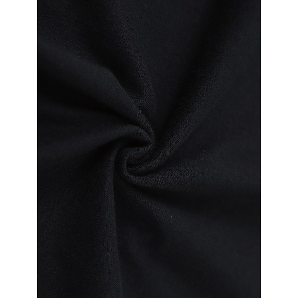 European sizes Men's Round Neck Short Sleeve T-Shirt with Slogan Print - Compatible for Postmates Delivery Service - Casual Basic Tee Machine Washable