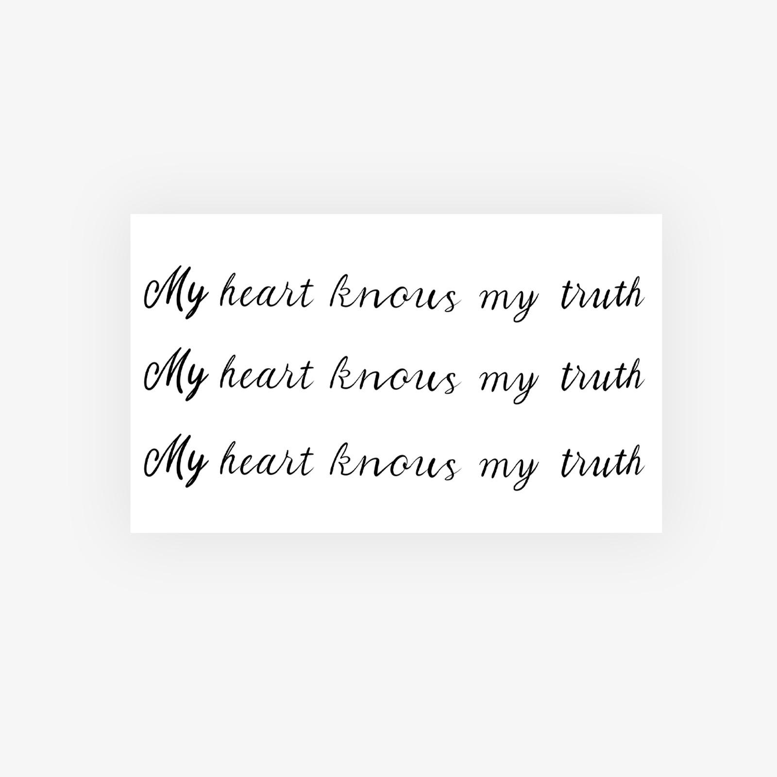 

Atmospheric English Short Sentences Tattoo Stickers, Advanced Flower Design, Waterproof And Wear-Resistant, Personalized Stickers 9*15