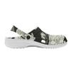 Bright Printed EVA Clogs for Women Men Ventilated Flexible Slip On Garden Shoes Beach Pool Bathroom Home Leisure Sandals Soft Fit