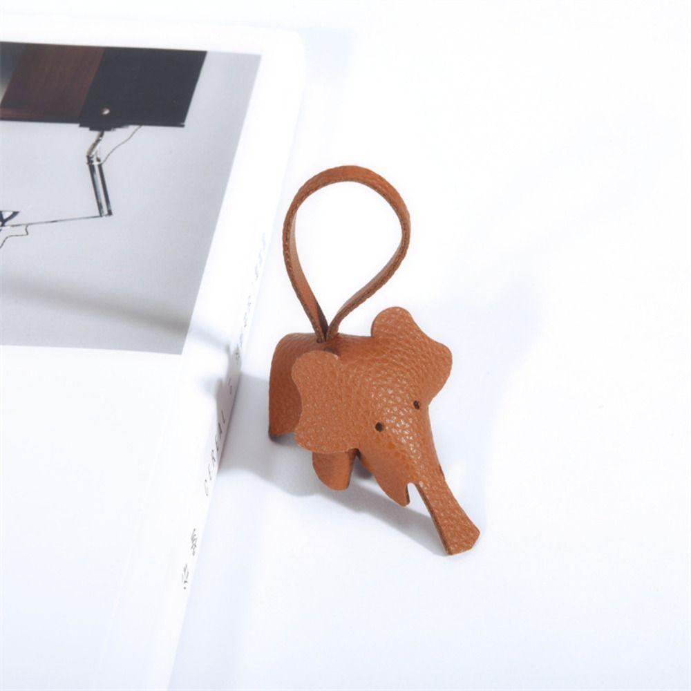 Niedlicher Elefanten Schlüsselanhänger Anhänger Lustiger Auto Schlüsselanhänger Zubehör Tierpuppe Schlüsselring Gepäck