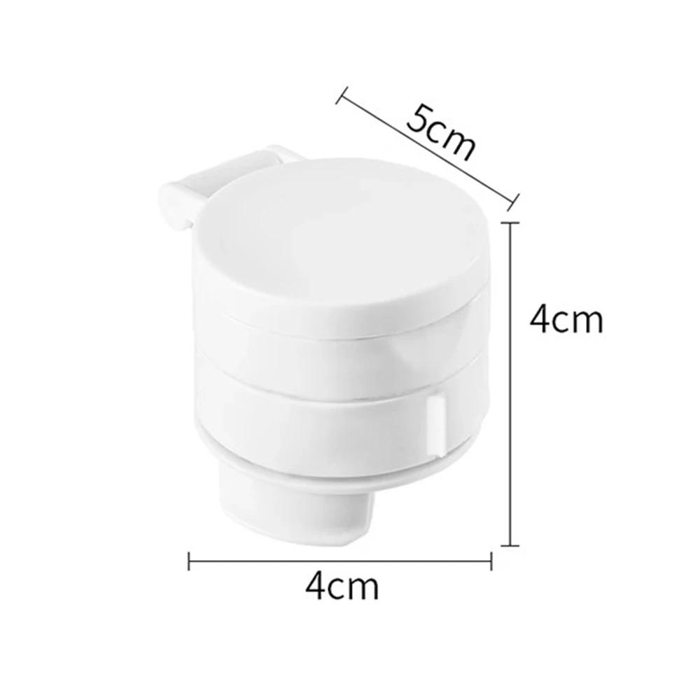 

3pcs Round Sealing Pouring Clips Plastic Fresh Keeping Sealer Clamp Food Close Storage Bags Seal Pour Snack Tools Foe Kitchen