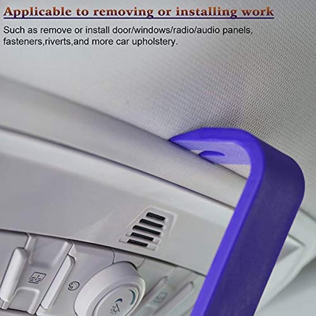 Set de 5 bucăți de pene de ornamentare a mașinii Instrument de demontare a căptușelii interioare.