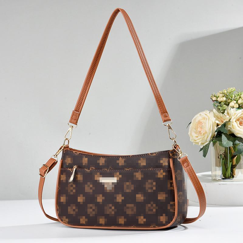 nderarm bag women's new fashion messenger trend large capacity texture middle-aged and elderly shoulder women's bag