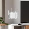 Nástěnný držák na router bez vrtání, těžký, prostorově úsporný, nástěnný stojan na router, internetová krabice pro správu, organizace kabelů