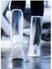 Waterproof Wear-Resistant High-Top Cycling Rain Boot Covers, Sandproof PVC, Unisex Disposable Protection for Students