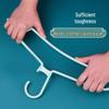 Durable Plastic Clothes Hanger Set