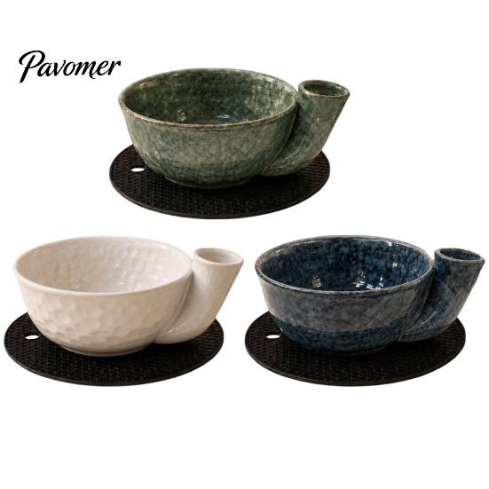 Creative Kitchen Gift Self-Spinning Berry Colander Bowl with Holes, Ceramic Vortex Rinsing Home Decor Tabletop Strainer Spout Strainer, Washing